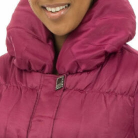 NEW Y2K Kimora Lee Baby Phat Quilted Coat Puffer Jacket Pink XL - Picture 5 of 17